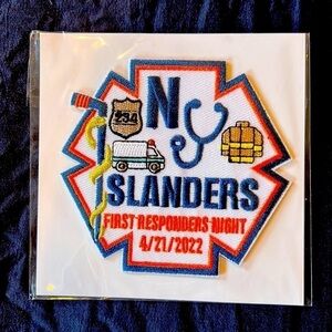 RARE NY Islanders First Responders Patch 2022